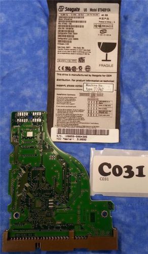 #C031 - SEAGATE 40GB 5.4K RPM IDE U6 ST340810A-9T7002-105 hard drive PCB