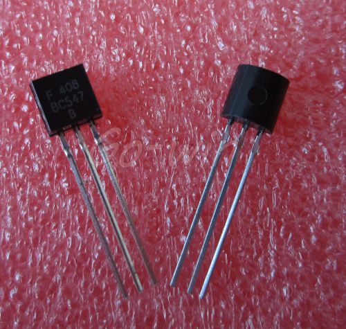 200Pcs BC547 TO-92 NPN 45V 0.1A Transistor High quality