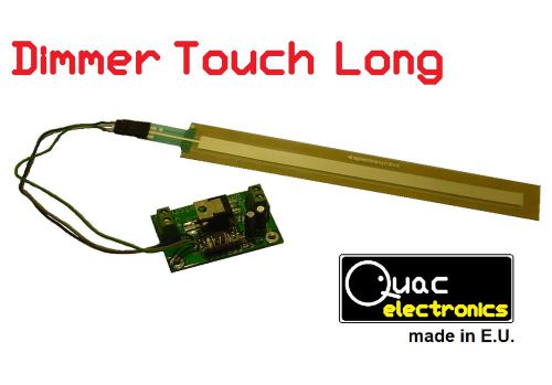 QUAC - LED DIMMER TOUCH LONG,  240W, 5 TO 48V DC - 5A