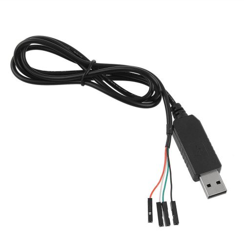 USB To RS232 TTL UART Converter USB to COM Cable Module For Arduino Black