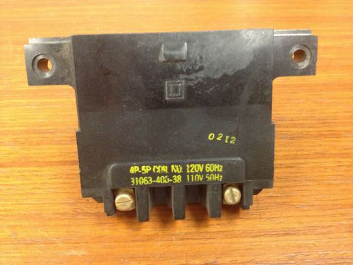 USED SQUARE D 31063-400-38 CONTACTOR CONTACT STARTER MAGNET COIL 3106340038 NIB