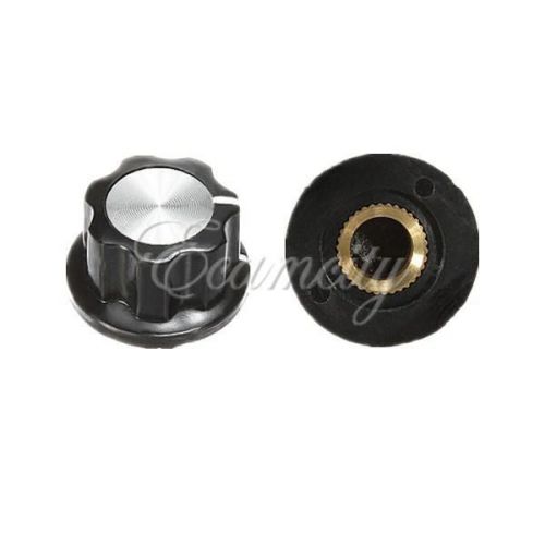 16mm top rotary control turning knob for hole 6mm dia. shaft potentiometer new for sale