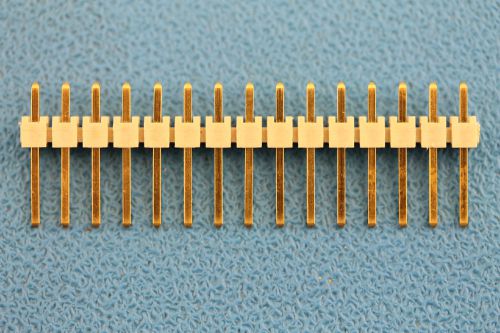 HEADER 15PIN 1ROW GOLD T/H ROH ONE BAG OF 17 PCS. SAMTEC HTSW-115-24-G-S