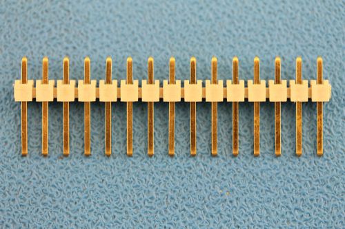 HEADER 15PIN 1ROW GOLD T/H ROH ONE BAG OF 17 PCS. SAMTEC HTSW-115-24-G-S