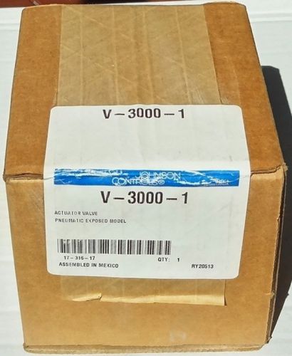 NEW IN BOX JOHNSON CONTROLS EXPOSED DIAPHRAGM ACTUATOR MODEL V-3000-1