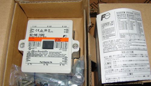 fuji sc-n6 contactor unused 75hp