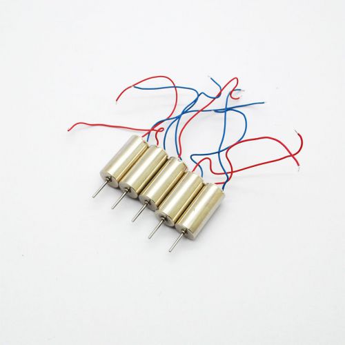 5pcs 7x16mm 716 dc coreless motor 4.2v 60000rpm high speed helicopter model for sale