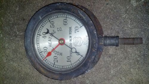 Vintage altitude gauge-model heating co. ashcroft co.railroad,steam punk,machine for sale
