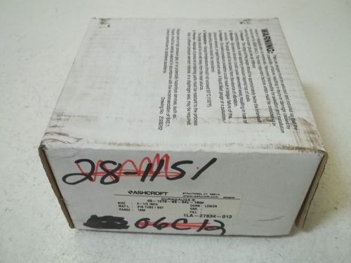 ASHCROFT 45-1279-SS-04L-160# DURAGAUGE *NEW IN A BOX*