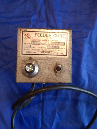 Rodix FC-30  Feeder Cube  Vibratory Feeder Control 120VAC  in Great Condition