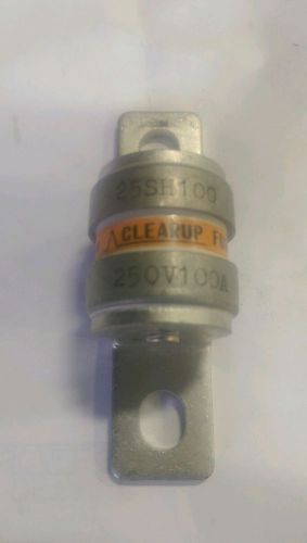 KYOSAN 25SH100 Clearup Fuse 100A 250VAC NEW