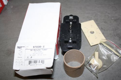 3 PASS &amp; SEYMOUR 97030-I IVORY 30 MINUTE TIMER NIB!   AND FREE SHIPPING!!