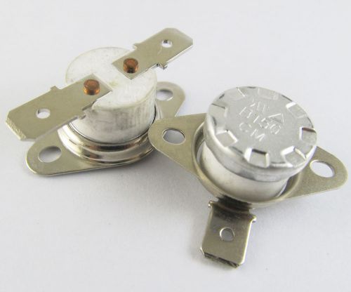 2pcs ksd301 temperature switch thermostat 150°c n.c. ul for sale