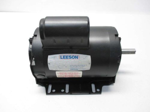 New leeson a4c17dj43c 1/2hp 115v-ac 1725rpm ns56 1ph ac electric motor d477843 for sale