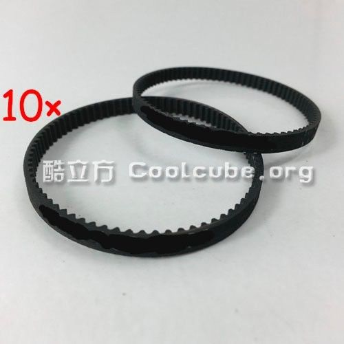 10pcs makerbot 3d printer kit s2m 6mm ring closed loop synchronous belt y-axis for sale