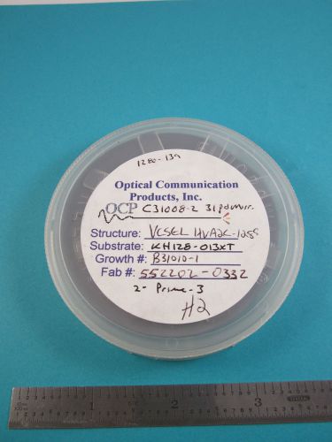 Vcsel optical laser dice on gaas wafer very cool gallium ars substrate photonics for sale