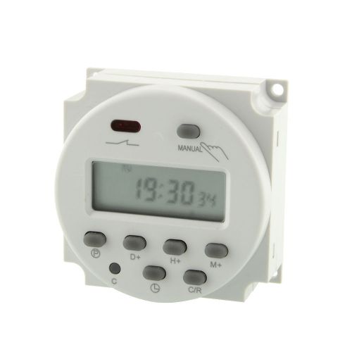 Electronic LCD Digital Screen Programmable Timer Count For Home Kitchen 220V