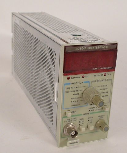 Tektronix dc504a 504 a universal counter timer for sale