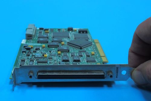 Used NI National Instruments  DAQ Card PCI-6025E 12 bit 200KS/s 2 AO 32 DIO