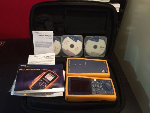 Fluke networks dtx-1800 cable analyzer / tester for sale