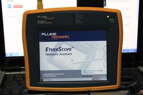 Fluke networks etherscope network assistant for sale