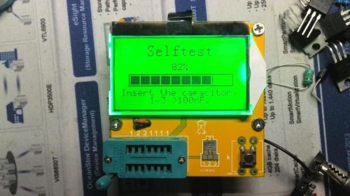 New lcr-t3 esr meter transistor tester diode triode capacitance scr inductance for sale