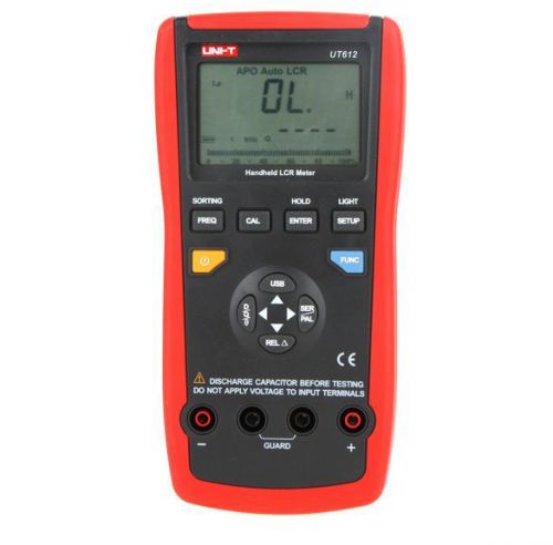 Uni-t ut612 handheld lcr meter inductance capacitance resistance tester for sale