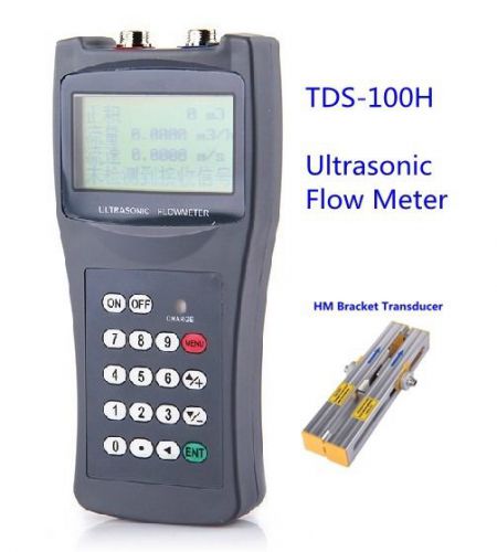 TDS-100H-HM Ultrasonic Flow Meter Clamp on Sensor DN50-700mm Flowmeter