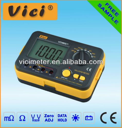 VC480C+ 3 1/2 Digital Milli-ohm Meter multimeter VC480 USA Seller