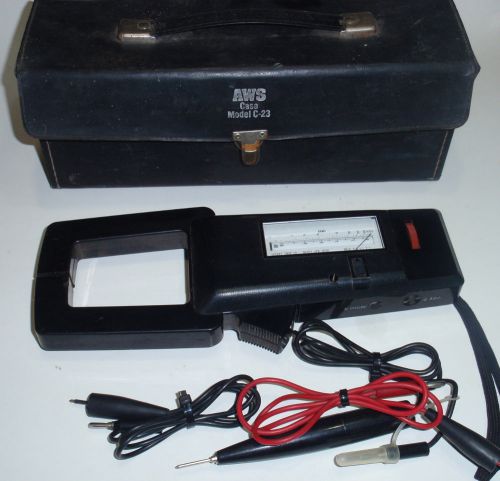 SPR-1030 AW Sperry Snap-10 Clamp-Ammeter 1000A 750V-meter &amp; 2K Ohms Working