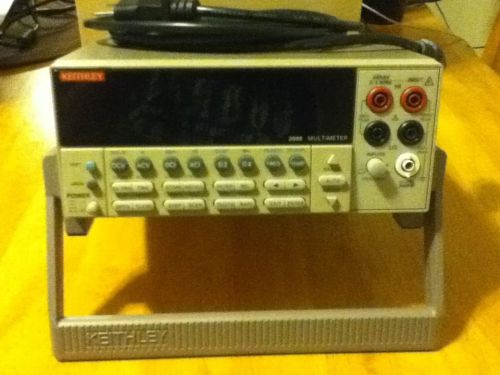 keithley 2000 6 1/2 digit multi meter in good condition with power cord