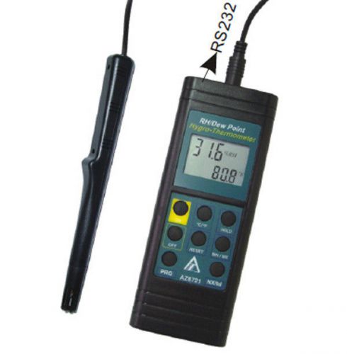 AZ8721 Digital Display Temperature And Humidity Meter with Sound Alarm AZ-8721