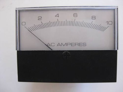 MODUTEC S SERIES PANEL METER 0-10 AMPS AC USED