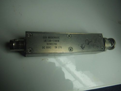 FSY Microwave Inc. LR130-11BBM Lumped Element Filter