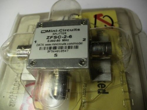 Mini-circuits splitter zfsc-2-6-sb for sale
