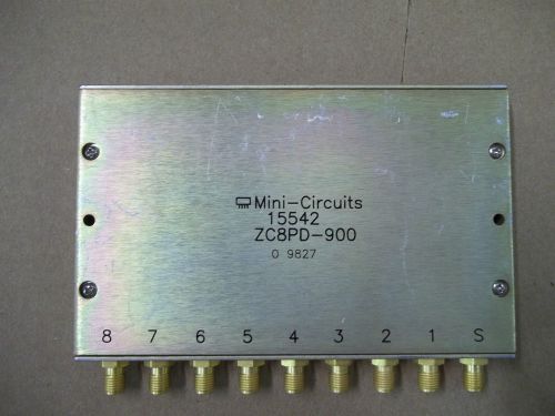 Mini-circuits zc8pd-900 8 way coaxial power splitter/combiner for sale