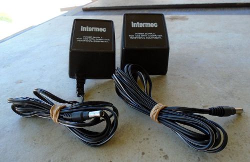 Set of 2 Intermec 047793 Power Supplies 120V 50/80Hz 15W 130mA