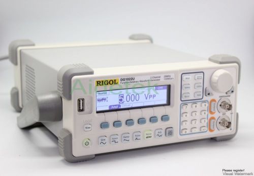 RIGOL DG1022U Arbitrary Waveform Function signal Generator 25Mhz AWG 2chs FG 4K