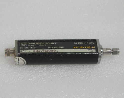 Hp/agilent 346b noise source, 10 mhz to 18 ghz for sale