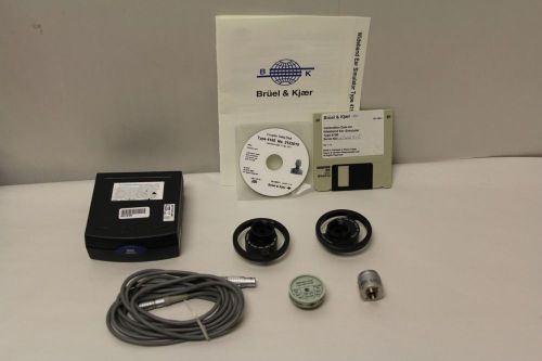 Bruel &amp; kjaer type 4195 wideband ear simulator includes type 2669 preamp - (7496 for sale