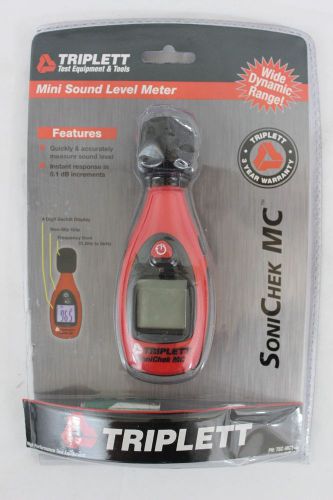 FAST SHIP Triplett Mini Sound Level Meter SoniCheck MC Backlit Display TSC-MC1