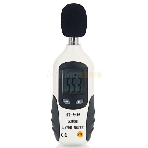 New HT-80A Digital Sound Noise Level Meter Tester 40db-130db