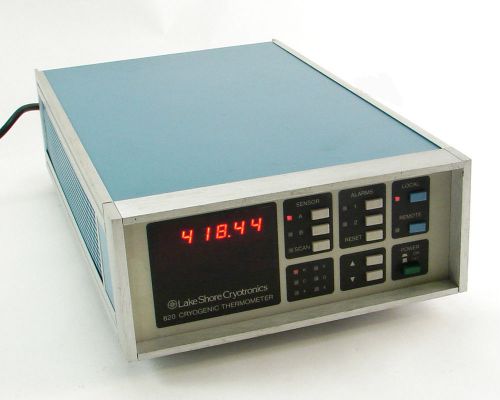 Lake shore crytronics 820 cryogenic thermometer for sale