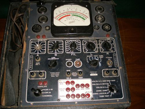 Hickok 510 x tube tester vom meter pre 1935 for repair or restoration 510 x for sale