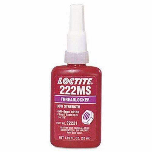 Loctite 222ms low strength/small screw threadlocker, 50ml (loc22231) for sale
