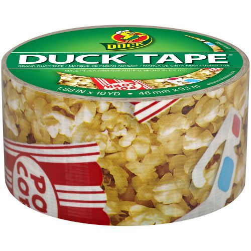 Duck Tape Movie Night Patterned Duct Tape 1.88&#034; x 10yd  283228