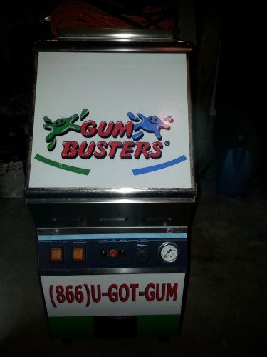 Gumbuster gumcart - gumbusters gum removal machine for sale