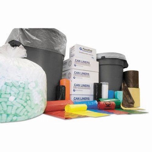60 Gallon Natural Trash Bags, 36x60, 14mic, 200 Bags (IBS VALH3660N14)