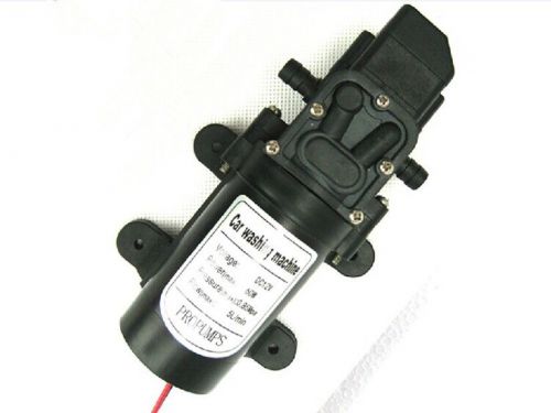 New 60w 12v electric diaphragm high pressure water pump car wash a type for sale