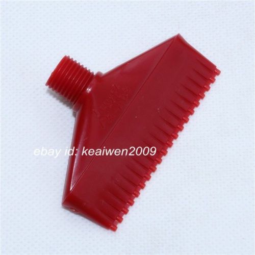 5pcs Red ABS Air Blower Air Nozzle Air Knife Wind Nozzle 1/4&#039;&#039; bspt 20 holes